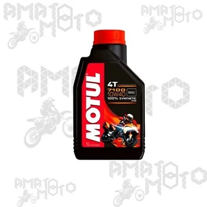 1 LITRO OLIO MOTORE 4T MOTUL 7100 10W60 ( MOTO SCOOTER 4 TEMPI ) SINTETICO  - Foto 1 di 1