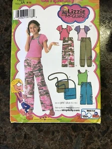 Simplicity Pattern # 4209 - Girl's Pants, Top, Bag, Shrug Sz 8 to 16 & Plus Szes - Picture 1 of 2