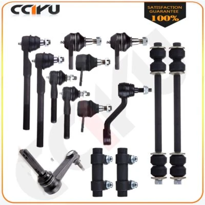 14pcs Front Supension & Steering Part Tie Rods Set For 2000 2001 Dodge RAM 1500 Foto 1 de 4