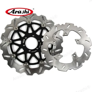 Rotor de disco de freno delantero trasero Arashi para BMW G 650 X Moto G650X 2007 2008 2009 - Imagen 1 de 10