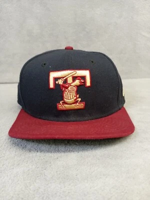 Toledo Mud Hens New Era 59Fifty Hat Size 7 1/4 Fitted Navy Red - Image 1 of 4