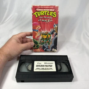 Teenage Mutant Ninja Turtles - Super Rocksteady Mighty Bebop (VHS, 1990) - Picture 1 of 7