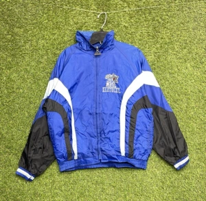 Vintage Kentucky UK Wildcats Jacke Kinder Large Windbreaker Full Zip Up 90er 2000er - Bild 1 von 16