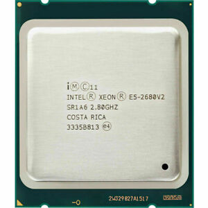 Intel Xeon E5-2680 v2 SR1A6 10 Core 2.8GHz LGA 2011 CPU Processor