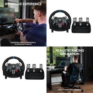 Paletas Cambio Controles Volante Carreras Pedales Para PlayStation PS4 PS5 PC - Imagen 1 de 10