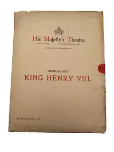 King Henry VIII - Arthur Boucher Herbert Tree Violet Vanbrugh Laura Cowie - Bild 1 von 10