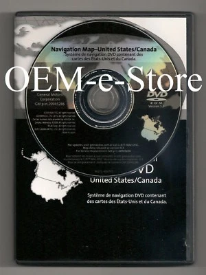 2007 2008 2009 2010 2011 2012 GMC Acadia & Buick Enclave Navigation DVD Map v9.3 - Image 1 of 4