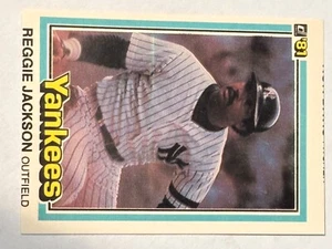 Donruss 1981 - Reggie Jackson #468 casi nuevo .S21 - Imagen 1 de 2