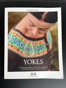 YOKES Kate Davies Designs Modern Sweater Knitting paperback preowned Knit Book - Picture 1 of 14