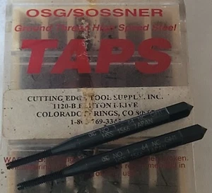 #1-64 NC GH1 Bottoming Tap 2 Flöte Bodengewinde Oxid HSS OSG/SOSSNER Menge 2 - Bild 1 von 2