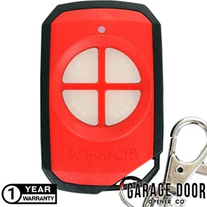 Elsema Penta Fob FOB43304 Red 433.1MHz 434.7MHz N1142 Gate Remote Control - Picture 1 of 9