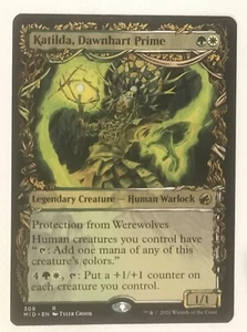 *escaparate KATILDA, DAWNHART PRIME Innistrad Midnight Hunt Magic The Gathering Magic casi nuevo - Imagen 1 de 1