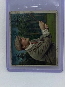 1910 T218 Campioni Mecca Sigarette Golf Findlay S. Douglas - Foto 1 di 2