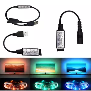 3Key RGB LED controller USB 5V or DC 12-24V control For 2835 5050 RGB LED strip - Picture 1 of 10