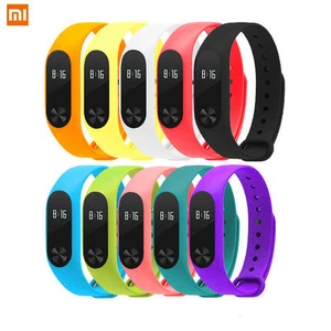 Silicon Wrist Strap WristBand Bracelet Replacement For XIAOMI MI WatchBand 2 - Picture 1 of 10