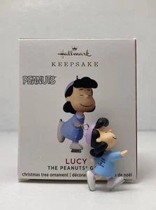 Hallmark 2020 miniatura adorno de recuerdo Lucy The Peanuts Gang - Imagen 1 de 4