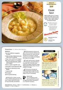 Celery Soup #26 Soups - Delicious Meals Made Easy 1996-7 Recipe Card - Picture 1 of 1