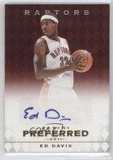 2011-12 Panini Preferred /99 Ed Davis #301 Auto