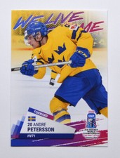 2023 BY cards IIHF World Championship Sweden #143 Andre Petersson