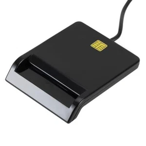 USB 2.0 Smart Card Reader DNIE ATM CAC IC ID Bank Card SIM Card Cloner - Picture 1 of 12
