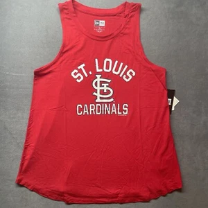Neu mit Etikett New Era St. Louis Cardinals MLB rot ärmelloses Tanktop Größe Small $ 31 unverbindliche Preisempfehlung des Herstellers - Bild 1 von 10