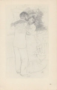 Pierre Auguste Renoir (1841-1919) signed small Lithograph Plate 10 - Picture 1 of 1