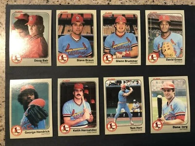 1983 FLEER BASEBALL CARDS YOU CHOOSE 2-227 MLB CARD VINTAGE FREE SHIPPING - Image 1 of 4