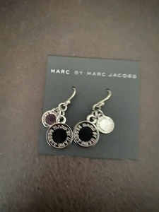 Marc By Marc Jacobs Silver Dangle Earrings, Brand New!!! - Picture 1 of 3