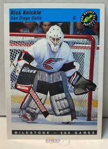 1993 Classic Pro Hockey Prospects RICK KNICKLE - RC #121 - San Diego Gulls