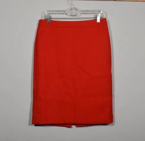 J. Besatzung 88707 Nr. 2 Bleistift rot 100 % Double Serge Wolle Midirock Gr. 6 - Bild 1 von 3