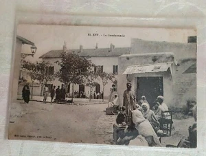 *Postkarte - ALGERIEN - EL KEF - LA GENDARMERIE - Bild 1 von 2