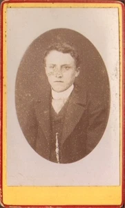 PHOTO CDV JEUNE HOMME - Picture 1 of 1