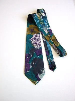 Enrico Nitti Nuova Nuevo Pura Seta Pura Seda Hecho en Italia Foto 1 de 3