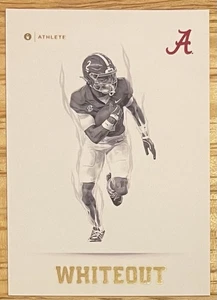 2024 Ryan Williams Alabama Crimson Tide Onit🔥PROMO CARD GOLD FOIL WHITEOUT🔥 - Bild 1 von 2