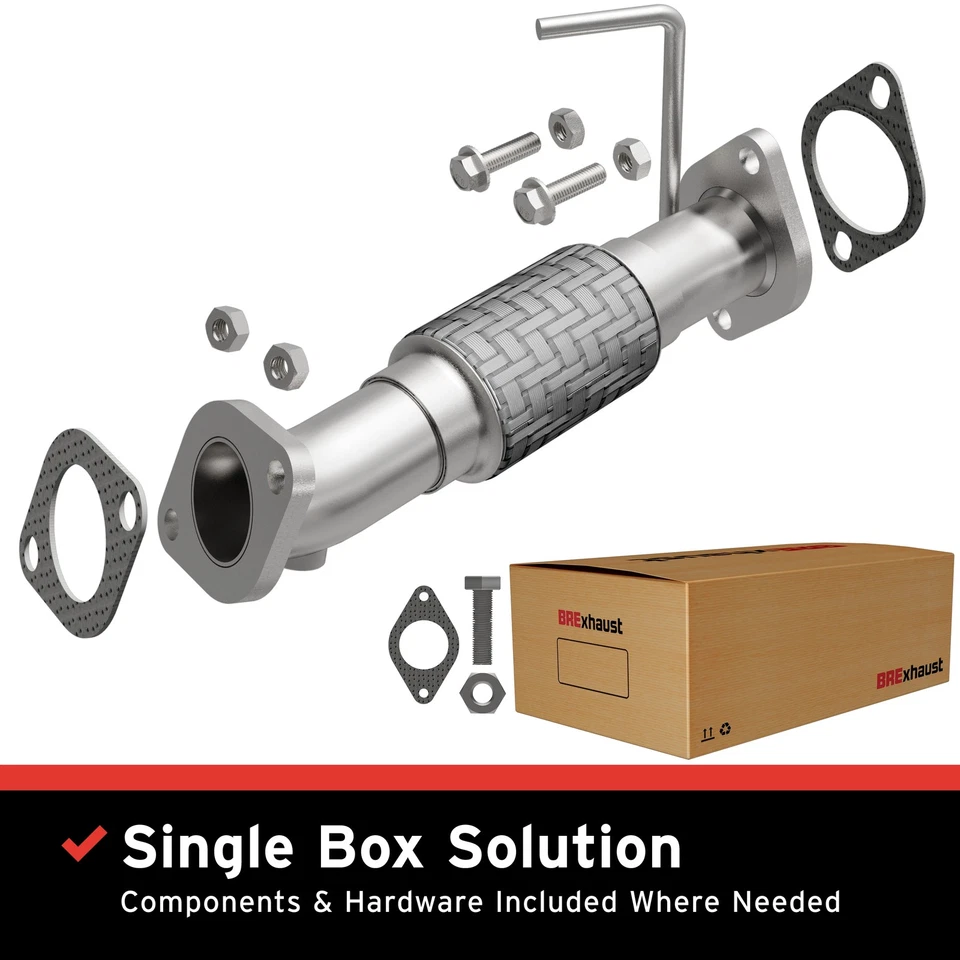 OE Replacement Exhaust Pipe Kit For 2012-2017 Hyundai Accent, Kia Rio Foto 1 de 4