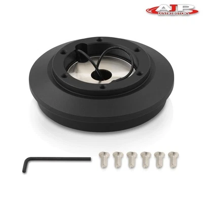 6 Bolt Removable Steering Wheel Hub Adapter For 1985-1990 Toyota Land Cruiser - Image 1 of 4