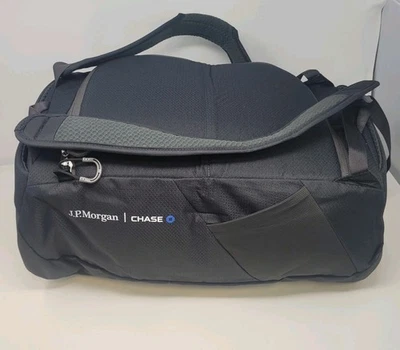 Osprey Duffel Daylite 30L Duffel Bag BackPack JP Morgan Chase Logo Black  - Image 1 of 4