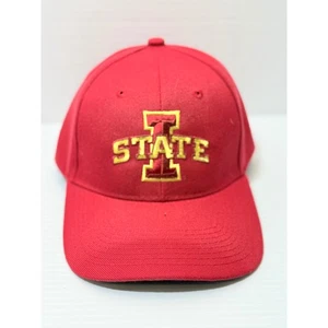 Iowa State University Cardinals NCAA Gorra de Béisbol Roja Sombrero Adulto Talla Única - Imagen 1 de 9