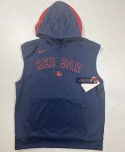 Nike Authentic Collection Boston Red Sox ärmelloser Hoodie Größe Medium neu mit Etikett - Bild 1 von 2