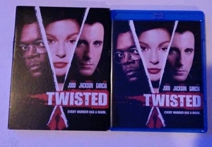 Twisted (Bluray) Ashley Judd Samuel Jackson Andy Garcia Serial Killer Thriller - Picture 1 of 3