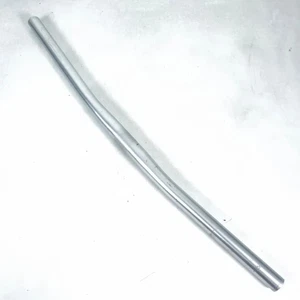 Hisn Lung Vintage Alloy MTB Flat Bar Ø25.4/585mm 5° Sweep Silver 312g - Picture 1 of 6