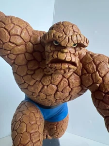 Statua porcellana The Thing Cold Cast Marvel 2006 - Foto 1 di 20