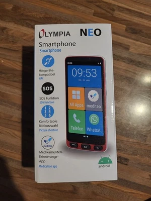 Olympia NEO - 16GB - Rot (Ohne Simlock) (Dual-SIM) - Bild 1 von 4