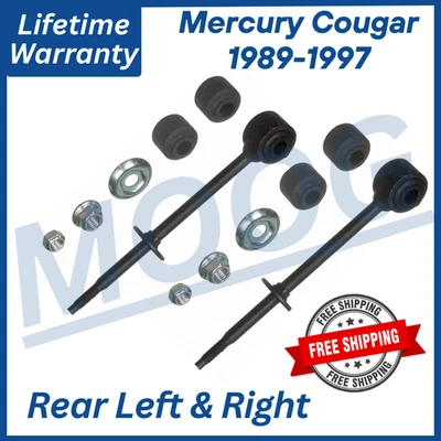 Barra estabilizadora trasera MOOG genuina OEM para Mercury Cougar 1989-1997 Warra de por vida Foto 1 de 4
