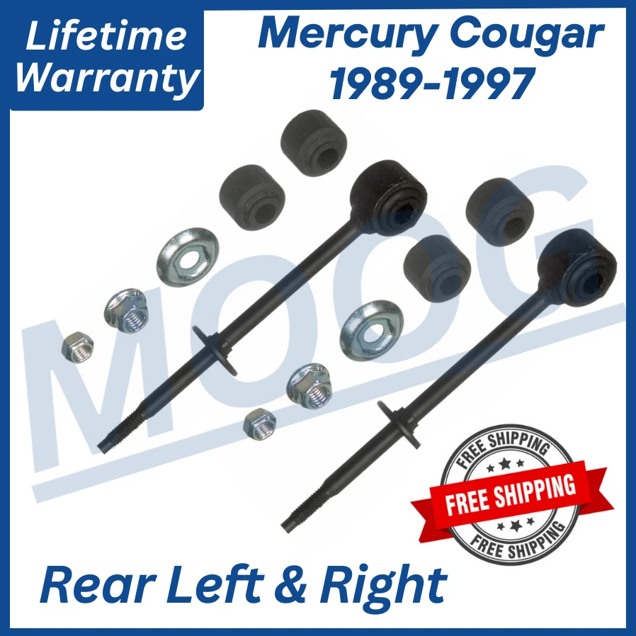 Barra estabilizadora trasera MOOG genuina OEM para Mercury Cougar 1989-1997 Warra de por vida Foto 1 de 4