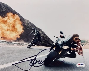 Foto firmada por Tom Cruise "Misión Imposible" 8x10 - Certificado PSA Z56876 - Imagen 1 de 3