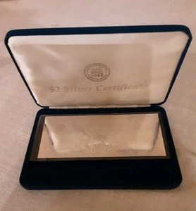 2002 $2 Silver Certificate National Collector's Mint - Picture 1 of 7