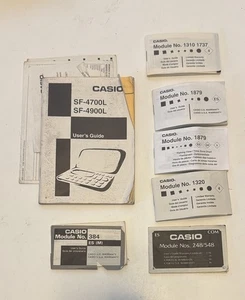 Casio Watch Module Users Guide Manual 248 W-36 548 DW-300 1879 FT Fish 1310 384 - Picture 1 of 2