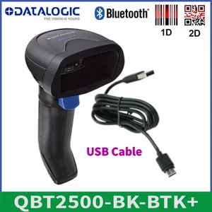 Datalogic Quickscan QBT2500-BK-BTK+ Bluetooth 1D 2D Barcode Scanner W/ USB Cable - Picture 1 of 3