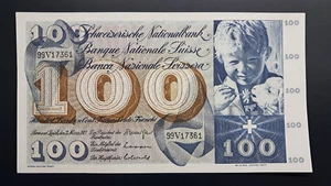 Switzerland 100 Franken 7.3.1973 99V Unc - Picture 1 of 2